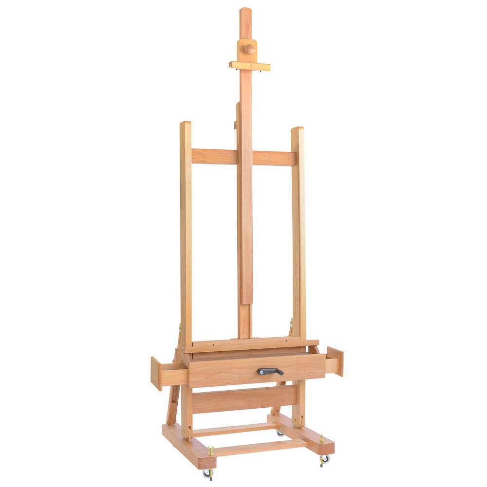 Meeden Deluxe Movable H-Frame Studio Easel Multi-Function Artist