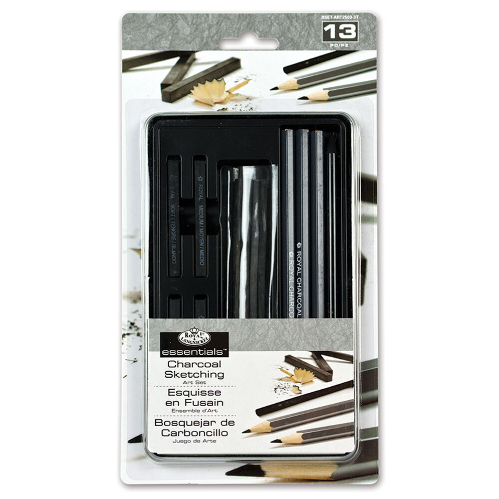 Primo Euro Blend Charcoal Drawing Set