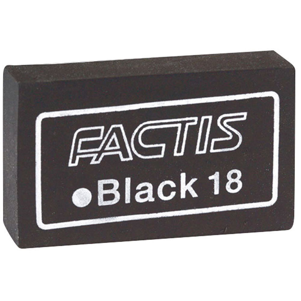 Factis Eraser Black 18 