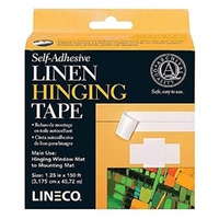Lineco Self Adhesive Linen Hinging Tape (L533-1055) 3.1cm x 45m