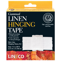 Lineco Gummed Linen Hinging Tape (L533-1025)