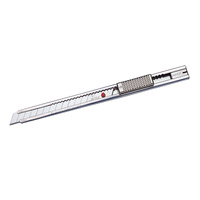 NT Red Dot 9mm Knife Silver (Incl 3 Blades) Snap Cutter A-1P
