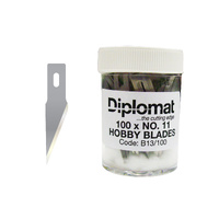 Diplomat #11 Blades - Pack 100 (B13100)