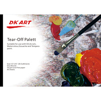 Tear Off Paper Palette 12"x 16"
