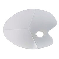 Plastic Kidney Shape Palette