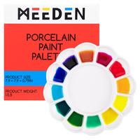 Meeden Flower 12 Well Palette - 7.9x7.9"