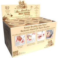 The Masters Brush Cleaner Display - 12 x 1oz.