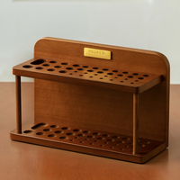 Meeden Wooden Brush Holder/Organiser - 1 Tier