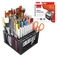 Art Tool/Brush Holder With 107 Holes (Black)