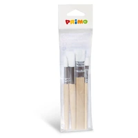 Primo Children’s Taklon Brush Set – 4 Jumbo Short Handle Brushes