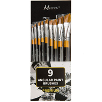 Meeden Angular Brush Set 9