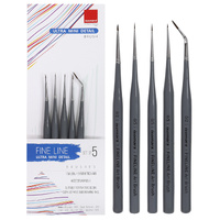 Isomars Fineline Ultra Mini Detail Brush Set - 5 Piece