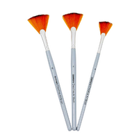 Creative Fan Brush Set of 3 (Taklon)