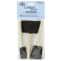 Foam Brushes Set of 3