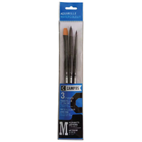 Campus Watercolour Brush Set - Medium