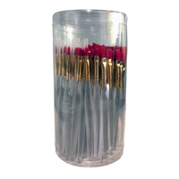 Brush Cannister - Ruby