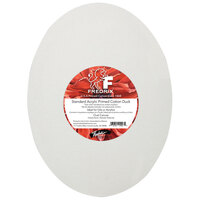 Fredrix Oval Stretched Canvas