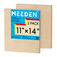 Meeden 1.5" Wooden Painting Board - 11" x 14" (Pkt 2)
