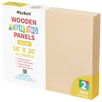 Meeden 1.5" Wooden Painting Board - 16" x 20" (Pkt 2)