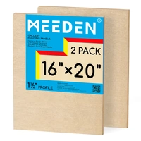 Meeden 1.5" Wooden Painting Board - 16" x 20" (Pkt 2)