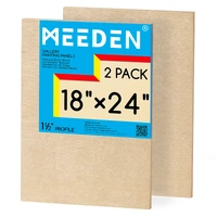 Meeden 1.5" Wooden Painting Board - 18" x 24" (Pkt 2)