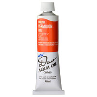 Holbein Duo Aqua Oil Colour - Vermilion Hue