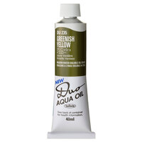 Holbein Duo Aqua Oil Colour - Greenish Yellow