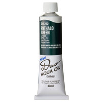 Holbein Duo Aqua Oil Colour - Phthalo Green