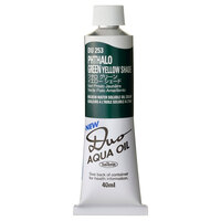 Holbein Duo Aqua Oil Colour - Phthalo Green Yellow