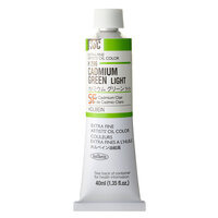 Holbein Artist Oil Paint 40ml - D-H296 Cadmium Green Light                                                     