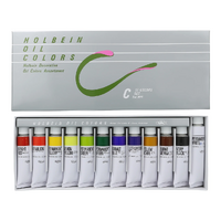 Holbein Artist Oil Practice Set C 11x15ml + 20ml White (B915)