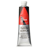 Holbein Heavy Body Acrylic 60ml - #422 Cadmium Red (Series E)                                                    