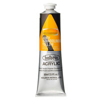 Holbein Heavy Body Acrylic 60ml - #431 Isoindolinone Yellow (Series C)                                                 