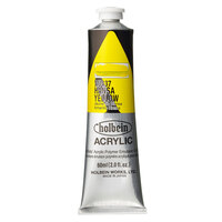 Holbein Heavy Body Acrylic 60ml - #437 Hansa Yellow (Series B)                                           