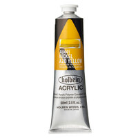 Holbein Heavy Body Acrylic 60ml - #441 Nickel Azo Yellow (Series D)                                              