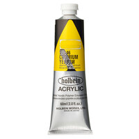 Holbein Heavy Body Acrylic 60ml - #446 Cadmium Yellow (Series D)                                                