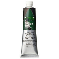 Holbein Heavy Body Acrylic 60ml - #454 Hooker's Green (Series B)                              