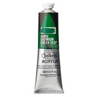 Holbein Heavy Body Acrylic 60ml - #462 Cadmium Green Deep (Series D)         