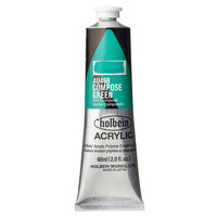 Holbein Heavy Body Acrylic 60ml - #468 Compose Green (Series B)                        