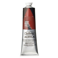 Holbein Heavy Body Acrylic 60ml - #507 Mars Violet (Series A)                                                     