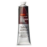 Holbein Heavy Body Acrylic 60ml - #519 Imidazolone Brown (Series C)                                                 