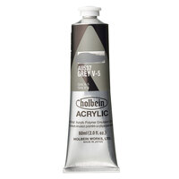 Holbein Heavy Body Acrylic 60ml - #537 Grey V-5 (Series A)                                                         