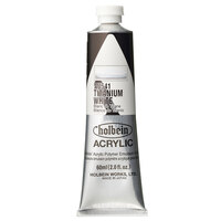 Holbein Heavy Body Acrylic 60ml - #541 Titanium White (Series A)                                               