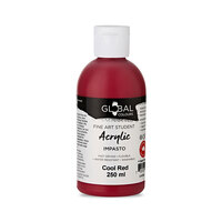 Global Student Acrylic 250ml - Cool Red
