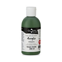 Global Student Acrylic 250ml - Green Oxide
