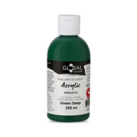 Global Student Acrylic 250ml - Green Deep