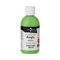 Global Student Acrylic 250ml - Green Light                                                            