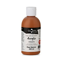 Global Student Acrylic 250ml - Raw Sienna                                                         