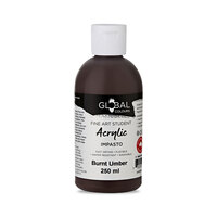 Global Student Acrylic 250ml - Burnt Umber