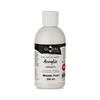 Global Student Acrylic 250ml - Metallic Pearl